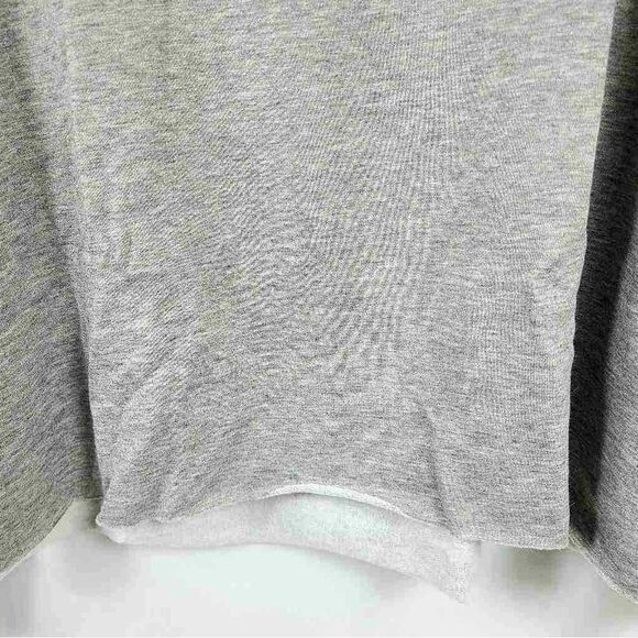 C&C California Oversize Soft Grey Crewneck Sweatshirt Shopping Crew Large - Picture 6 of 8